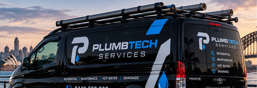 Plumbtech Services branded Toyota HiAce